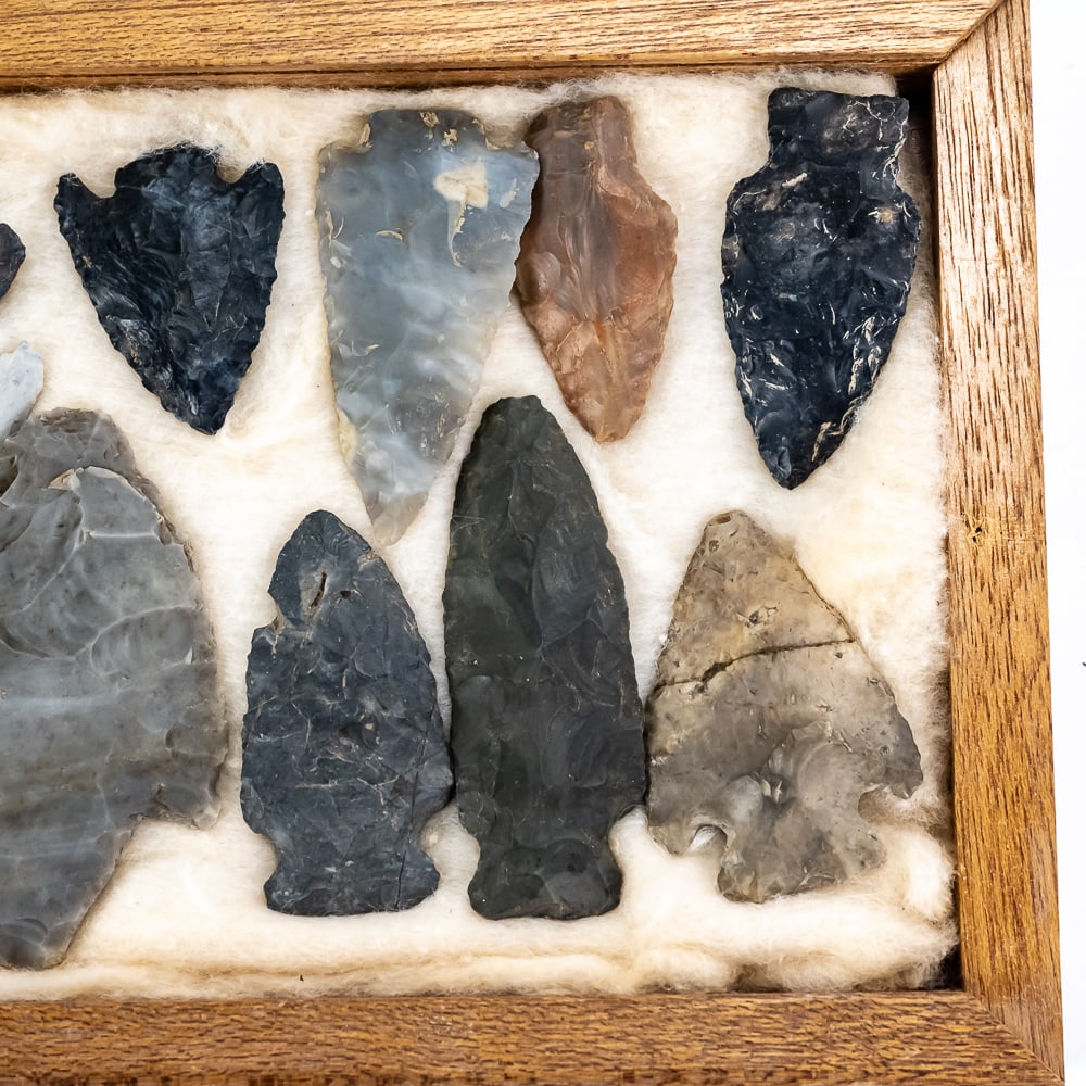 17pc Wabash IN Area Projectile Points - 7