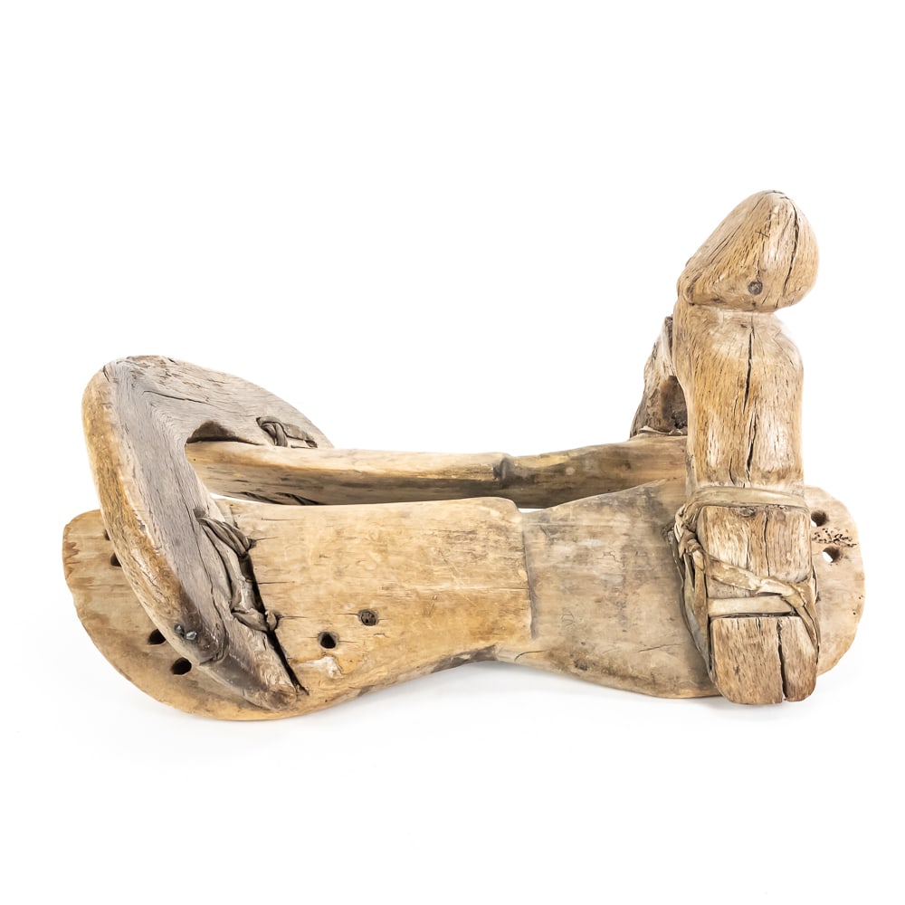 Antique Primitive Wooden Pack Saddle - 2