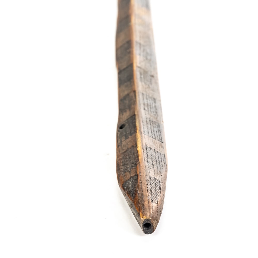 Spontoon Pipe Tomahawk with Brass Studs - 11