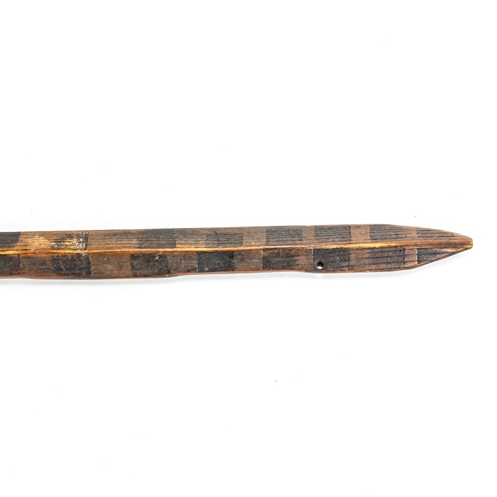 Spontoon Pipe Tomahawk with Brass Studs - 4