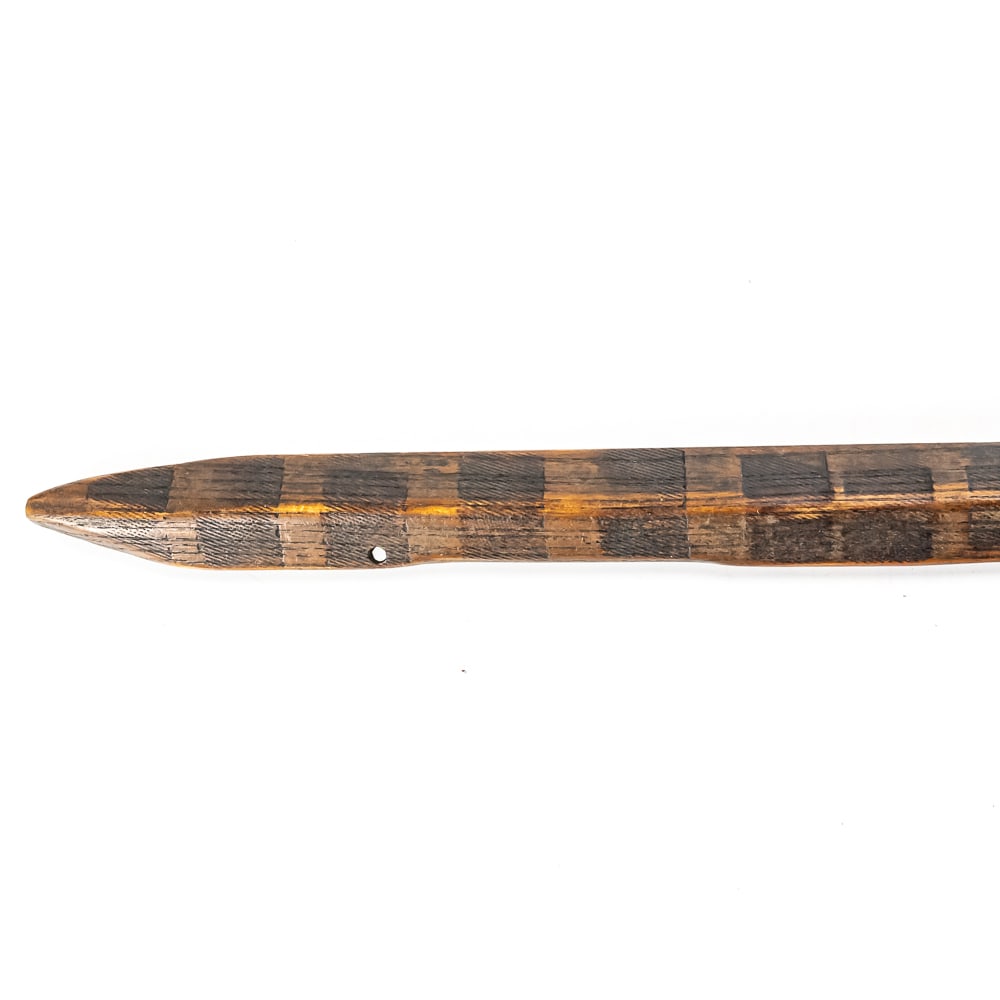 Spontoon Pipe Tomahawk with Brass Studs - 8