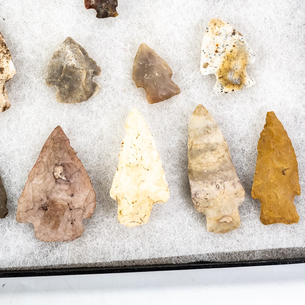 16pc Native American Projectile Points - 5