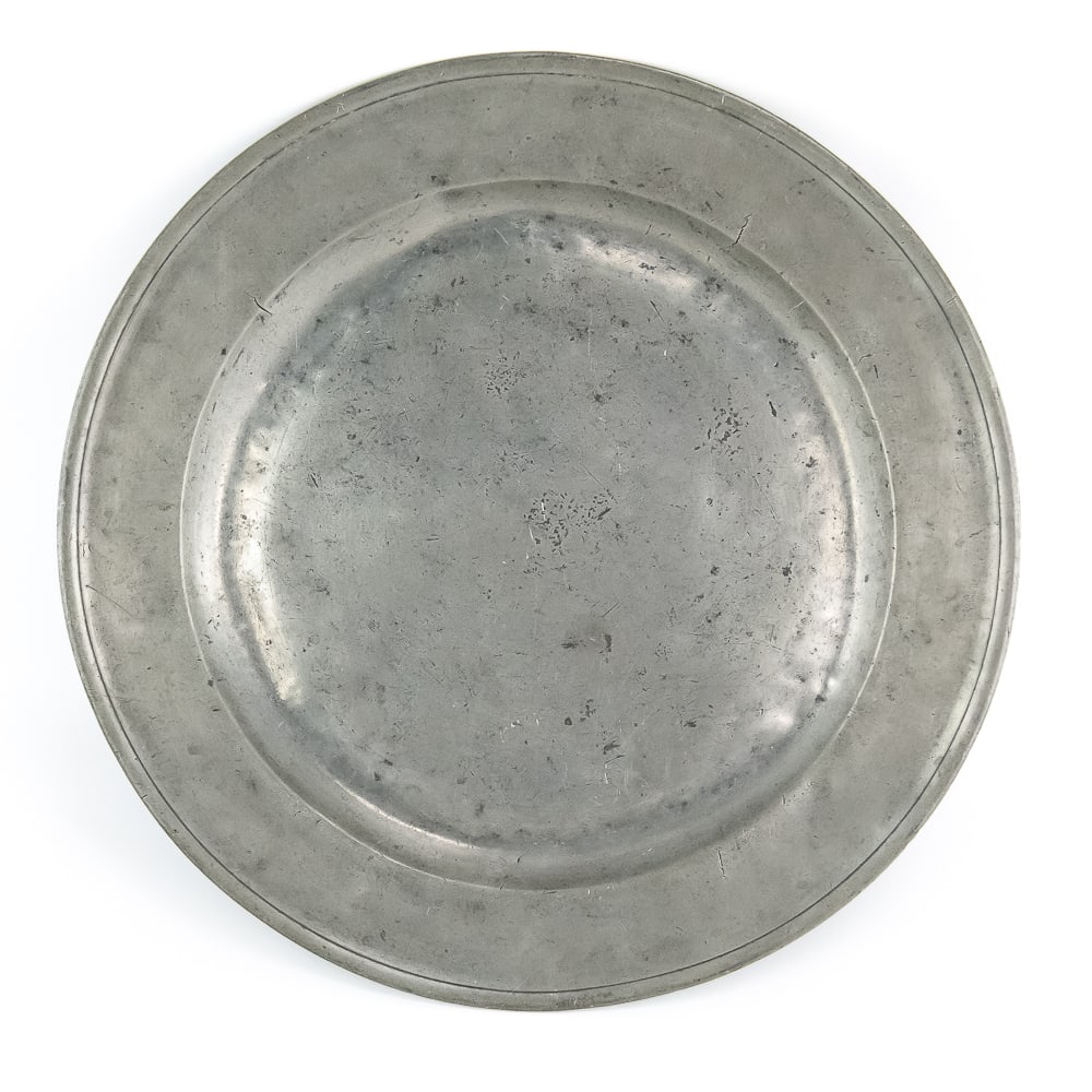 Large 17" Mayflower Provenance Pewter Platter (1 of 8)