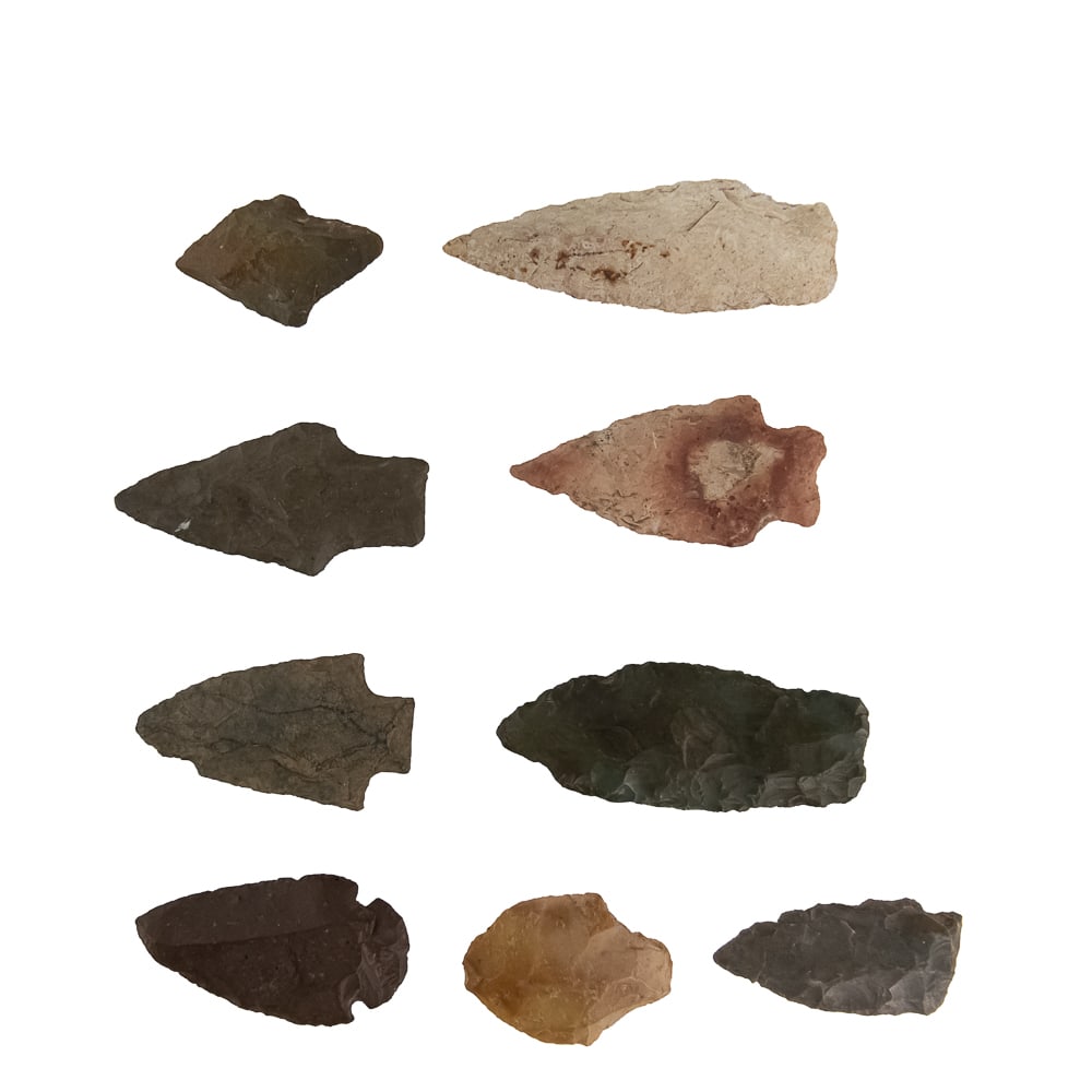 Indigenous Projectile Point Collection (34) - 3