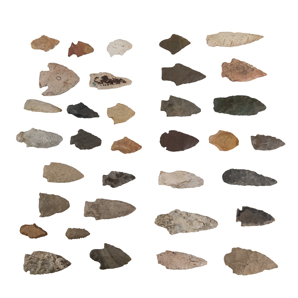 Indigenous Projectile Point Collection (34) - 6