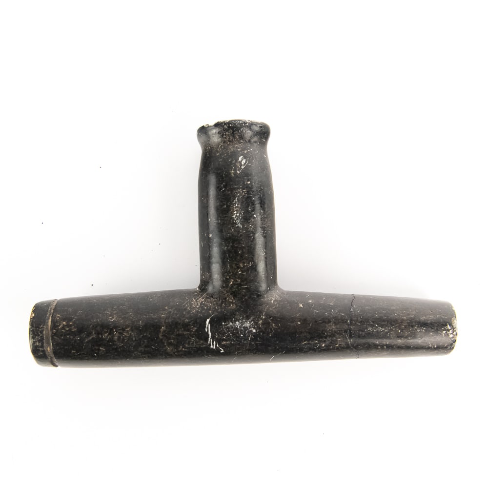 Vintage Native American Pipestone Pipe - 11