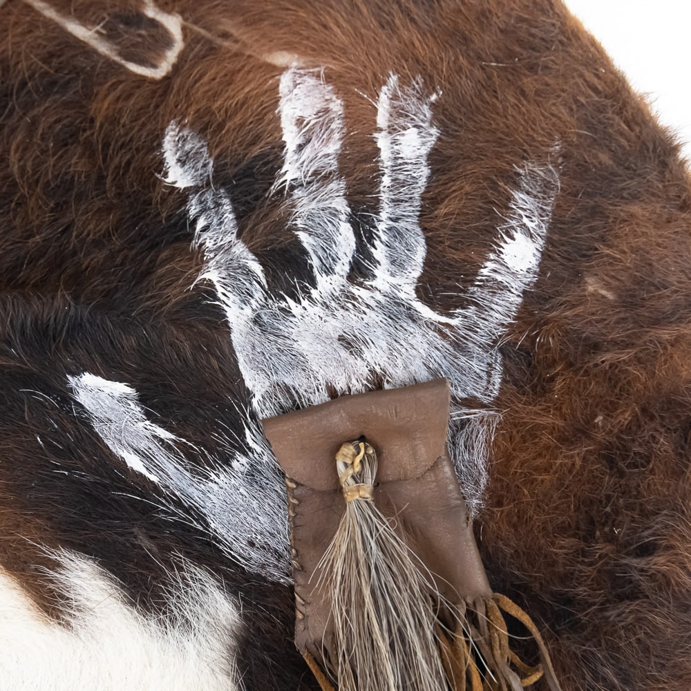 Native American Plains Style Hide Shield - 2