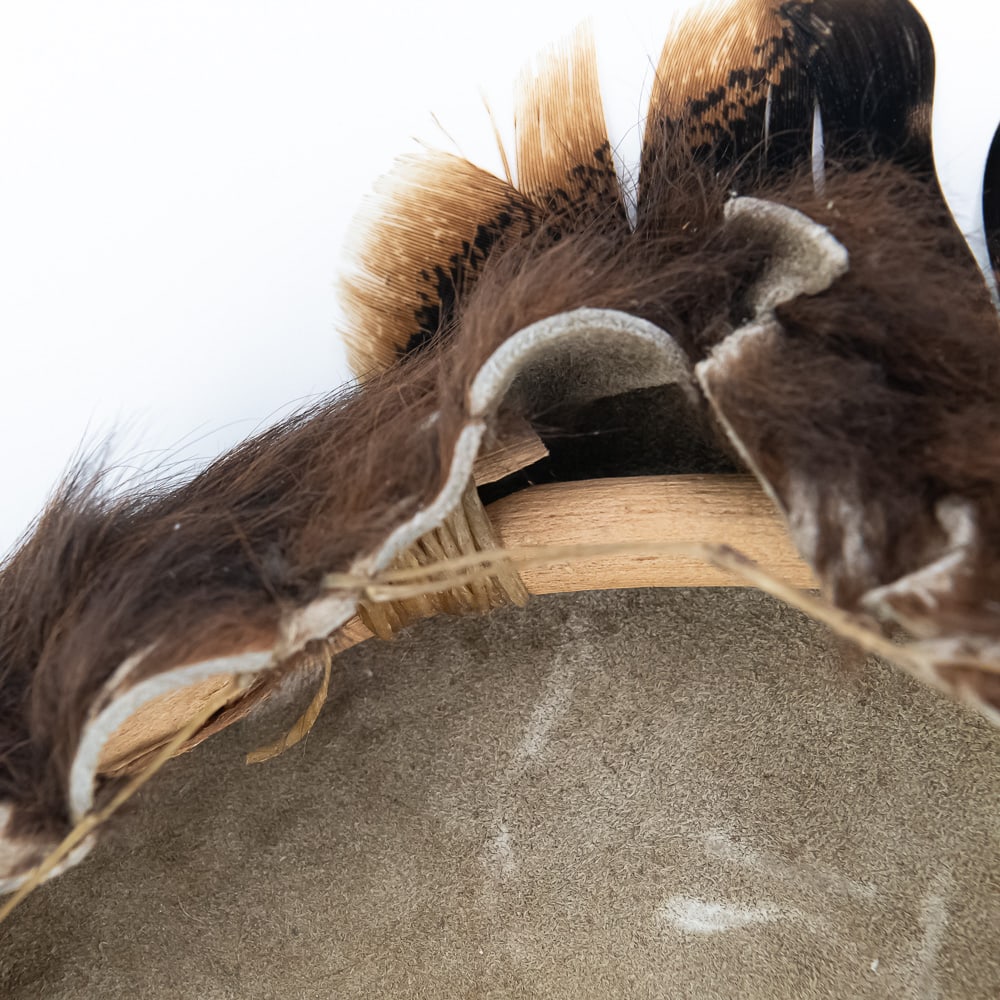 Native American Plains Style Hide Shield - 8