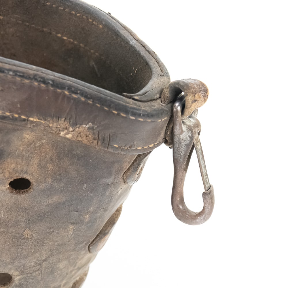 Antique Pack Mule Leather Muzzle - 7