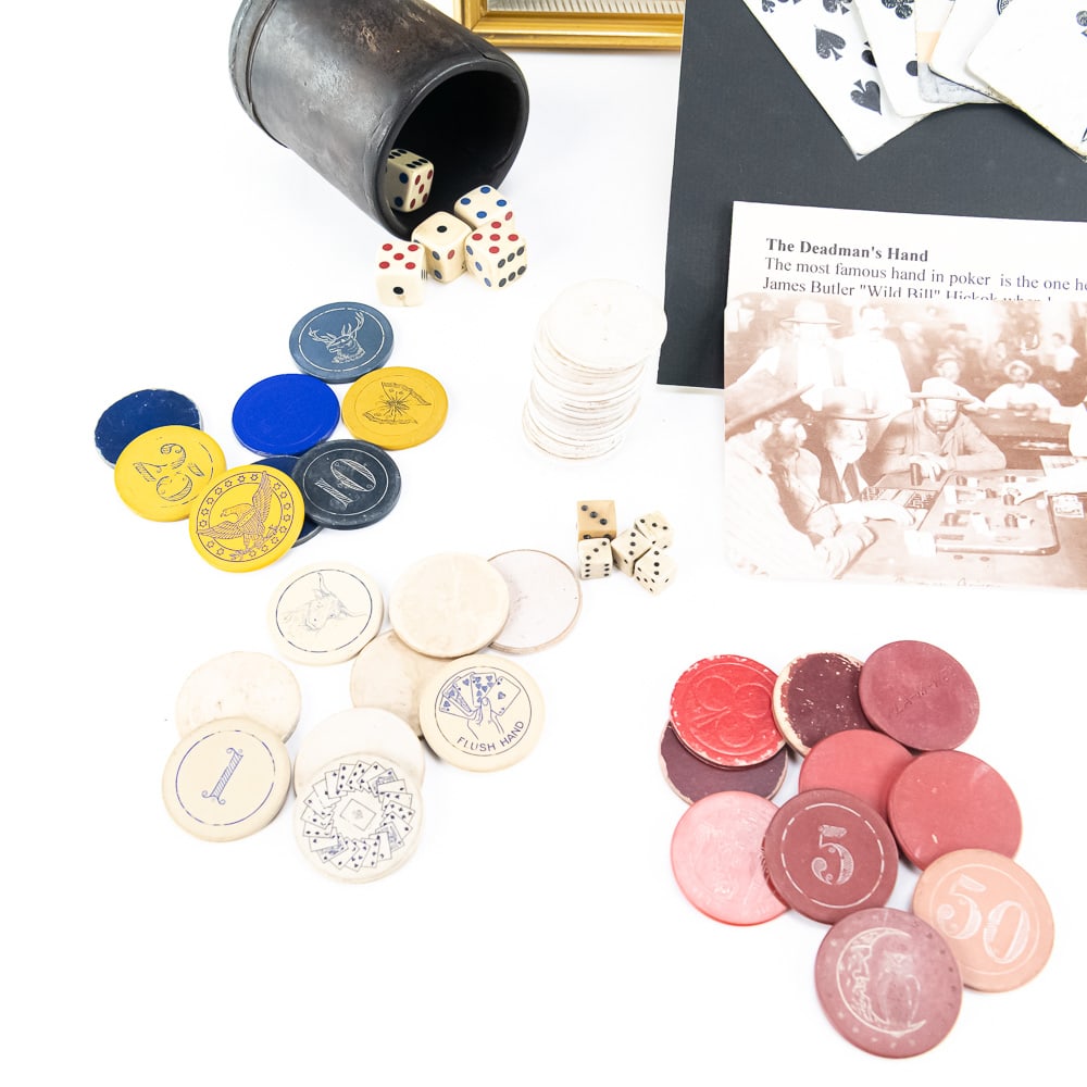 Deadman’s Hand Gambling Lot - 6