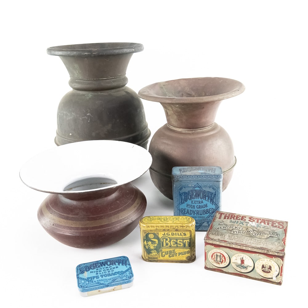 Tobacco Tins and Spittoons Collection (1 of 19)