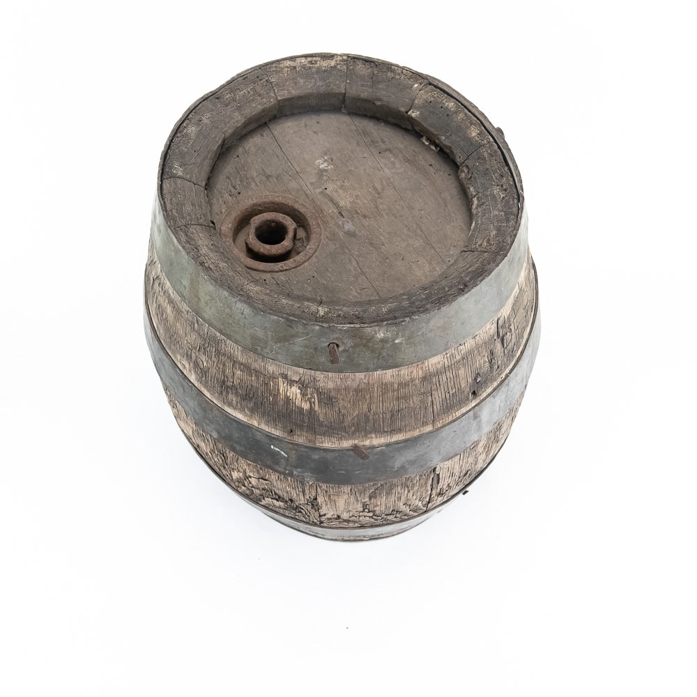 Antique Beer Barrel Set - 7