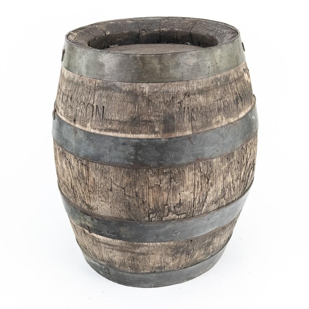 Antique Beer Barrel Set - 8