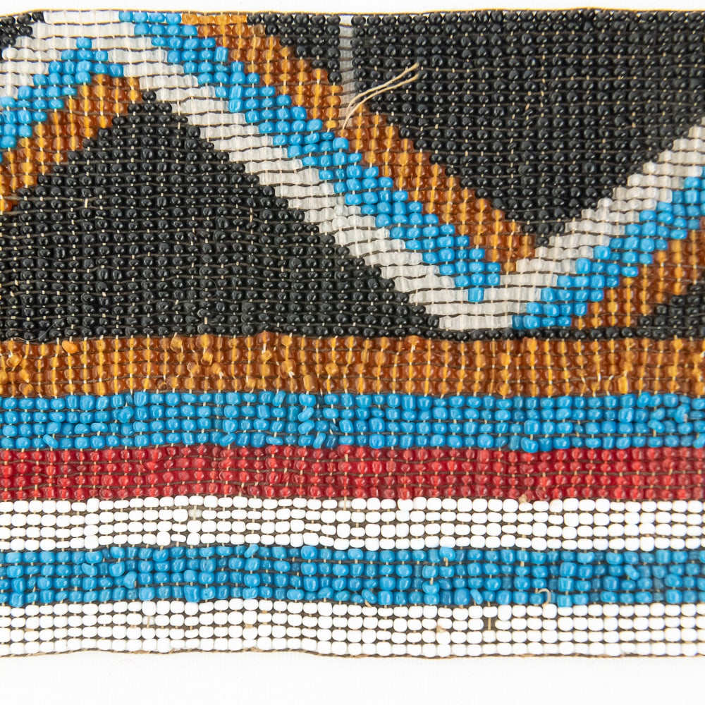 1890s Menomonee Beaded Sash - 11