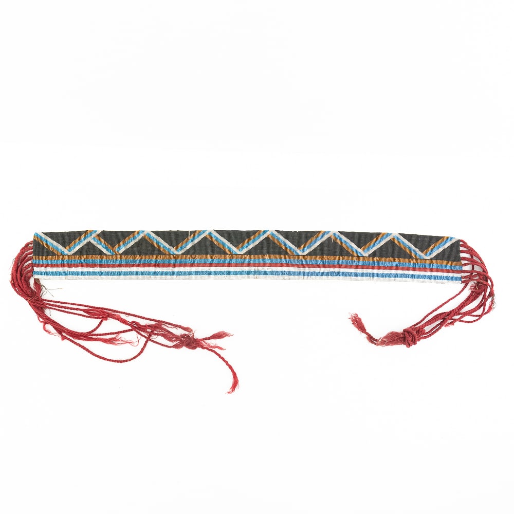 1890s Menomonee Beaded Sash - 12