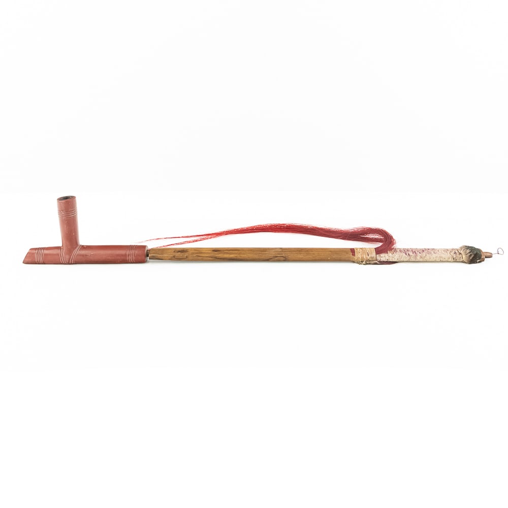 Sioux Catlinite Pipe/Porcupine Quill Horsehair (1 of 15)