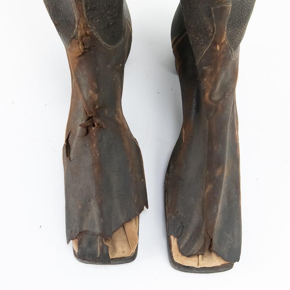 Antique Square-Toe Boots & Walker Jacks - 5