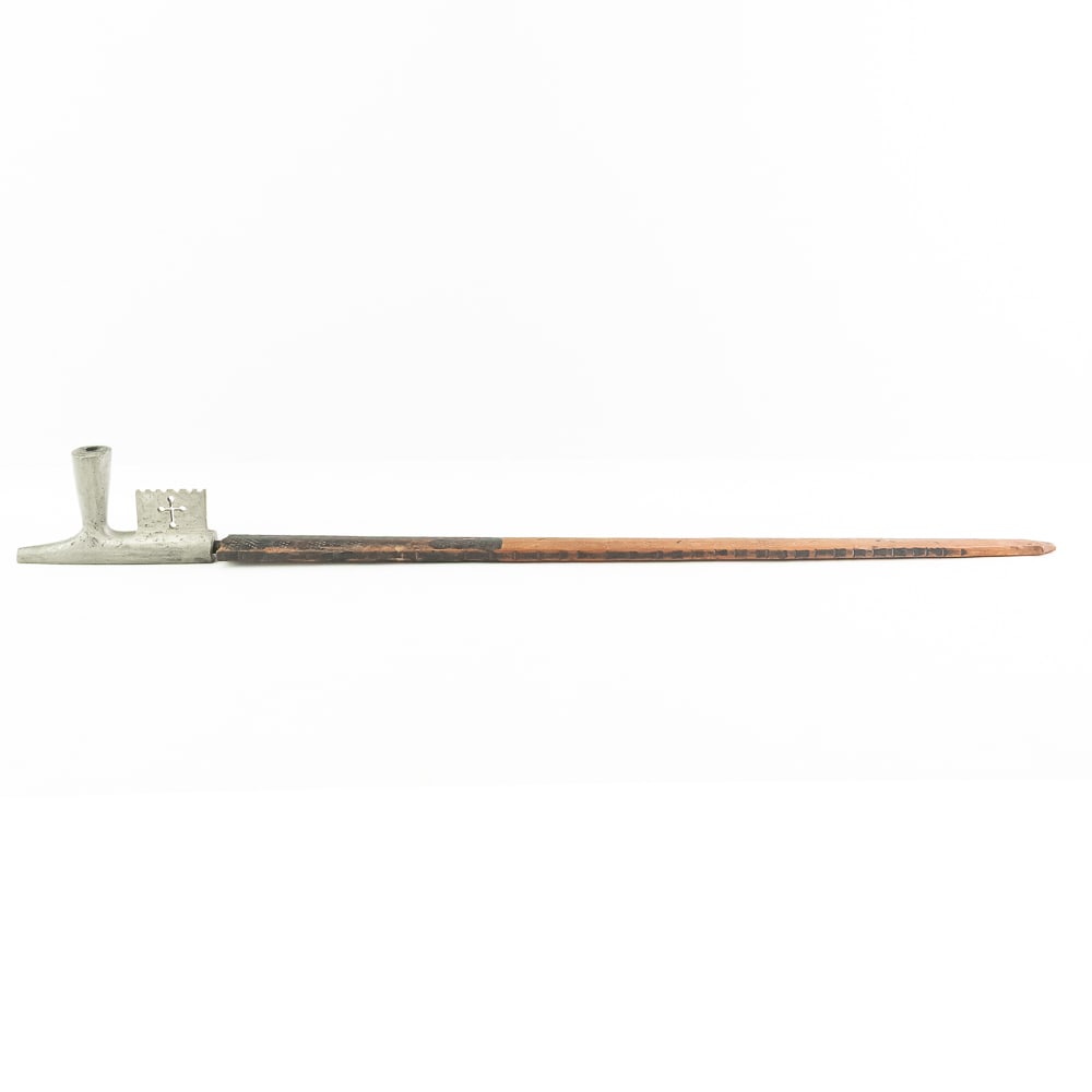 Northern Plains Pewter Head Pipe w/Painted Stem (1 of 18)