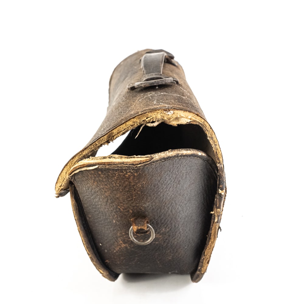 Antique Leather Saddlebag - 4
