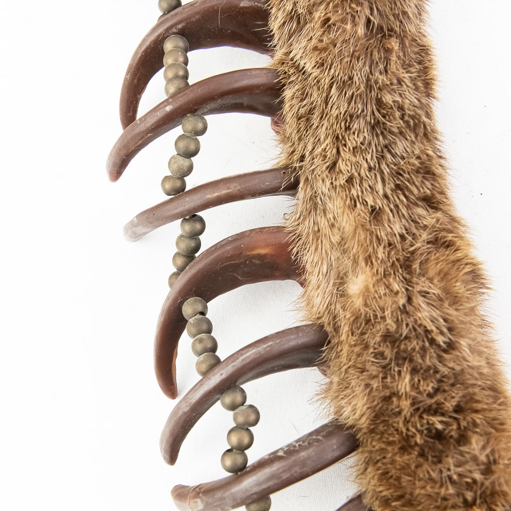 Synthetic Bear Claw Necklace - 6