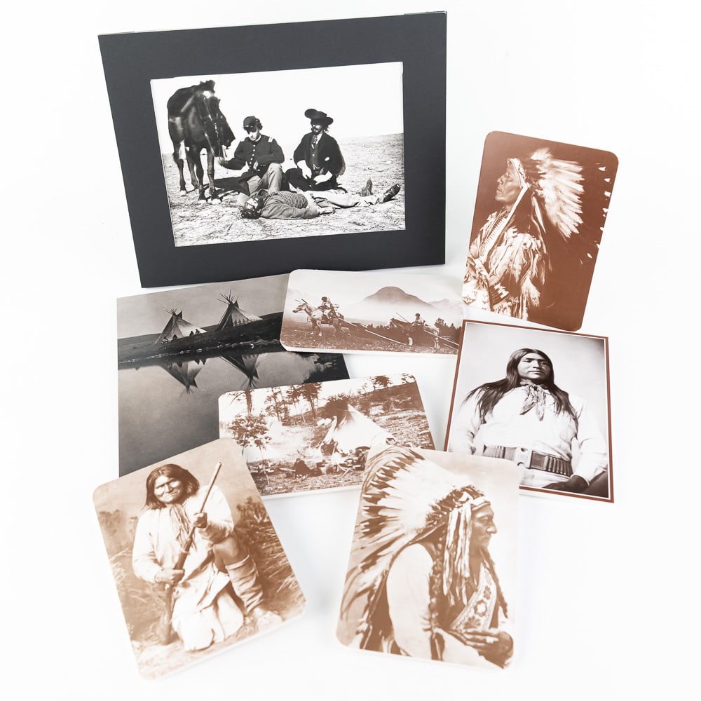 8 Reproduction Photos of Native Americans (1 of 10)