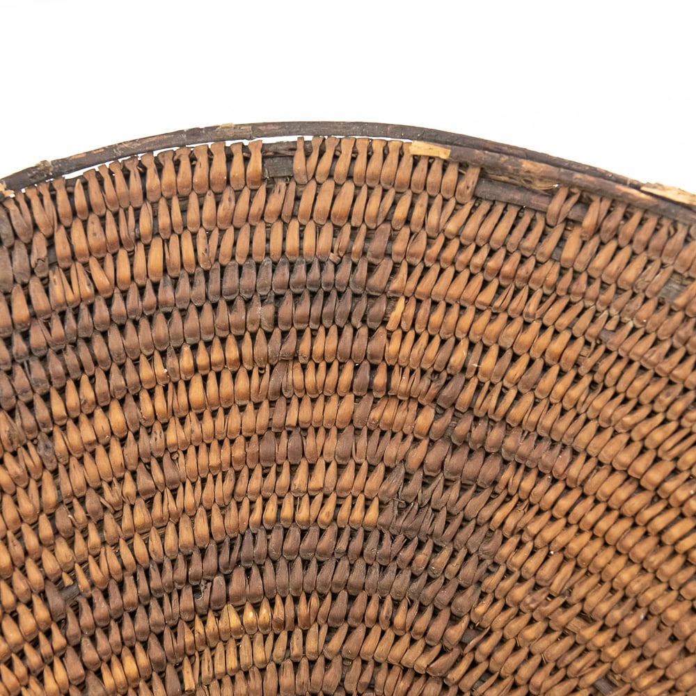1890s Apache Basket w/Horses - 10