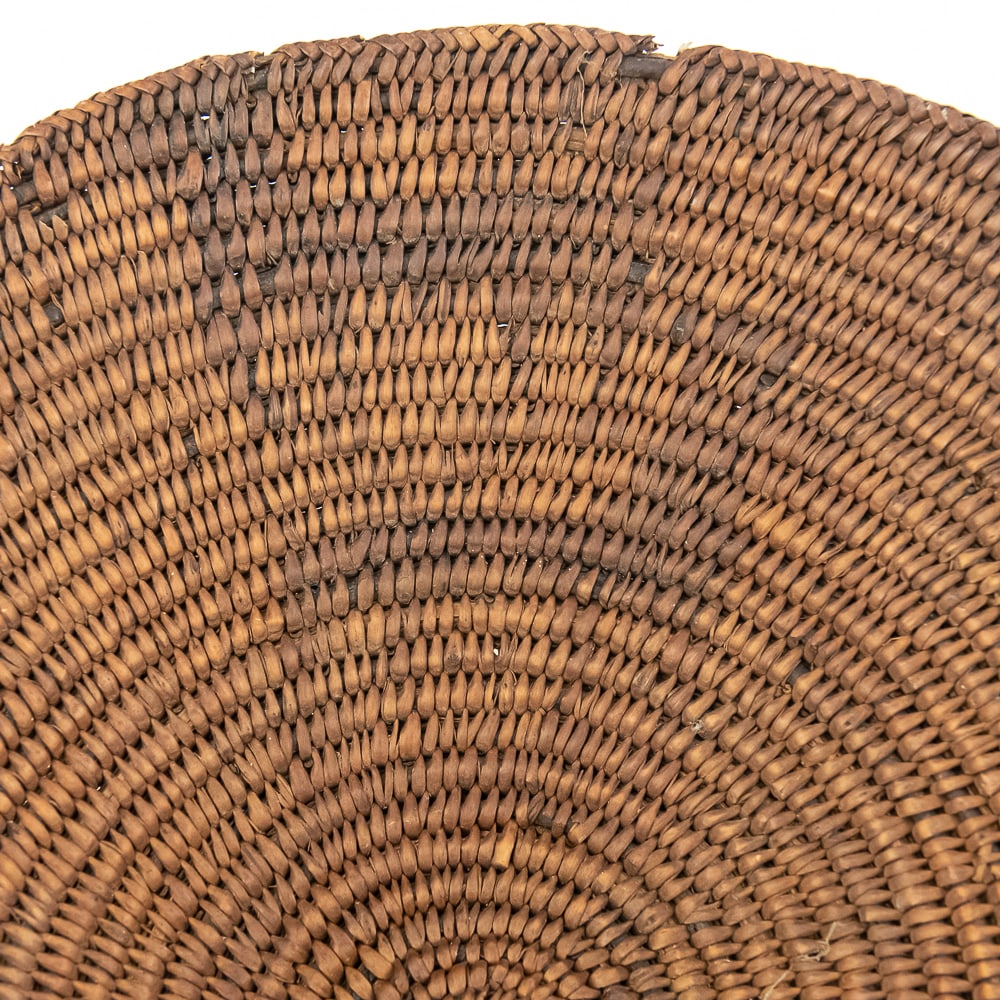 1890s Apache Basket w/Horses - 11