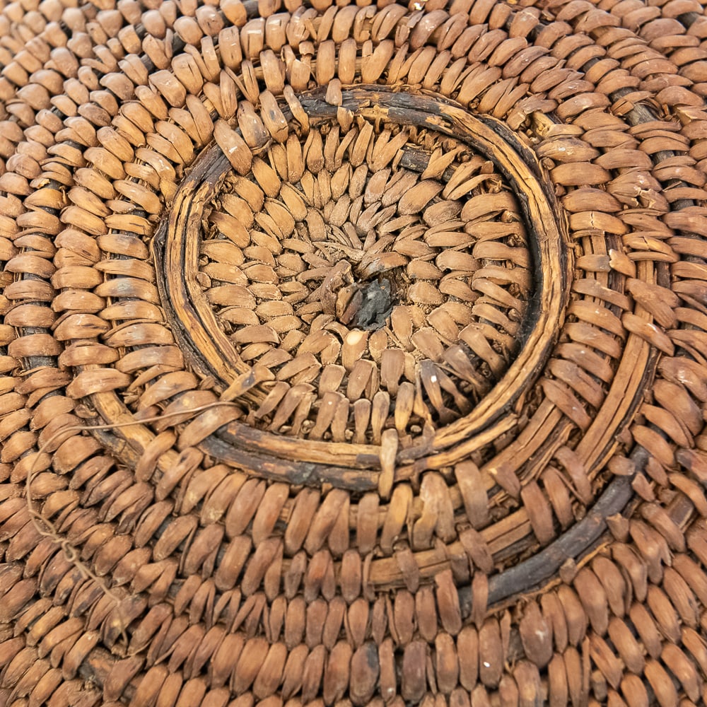 1890s Apache Basket w/Horses - 14