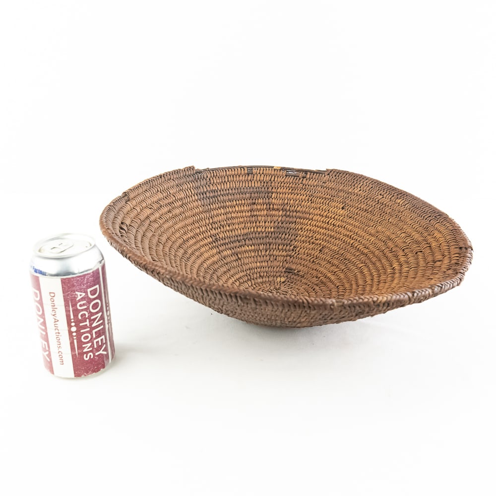 1890s Apache Basket w/Horses - 2