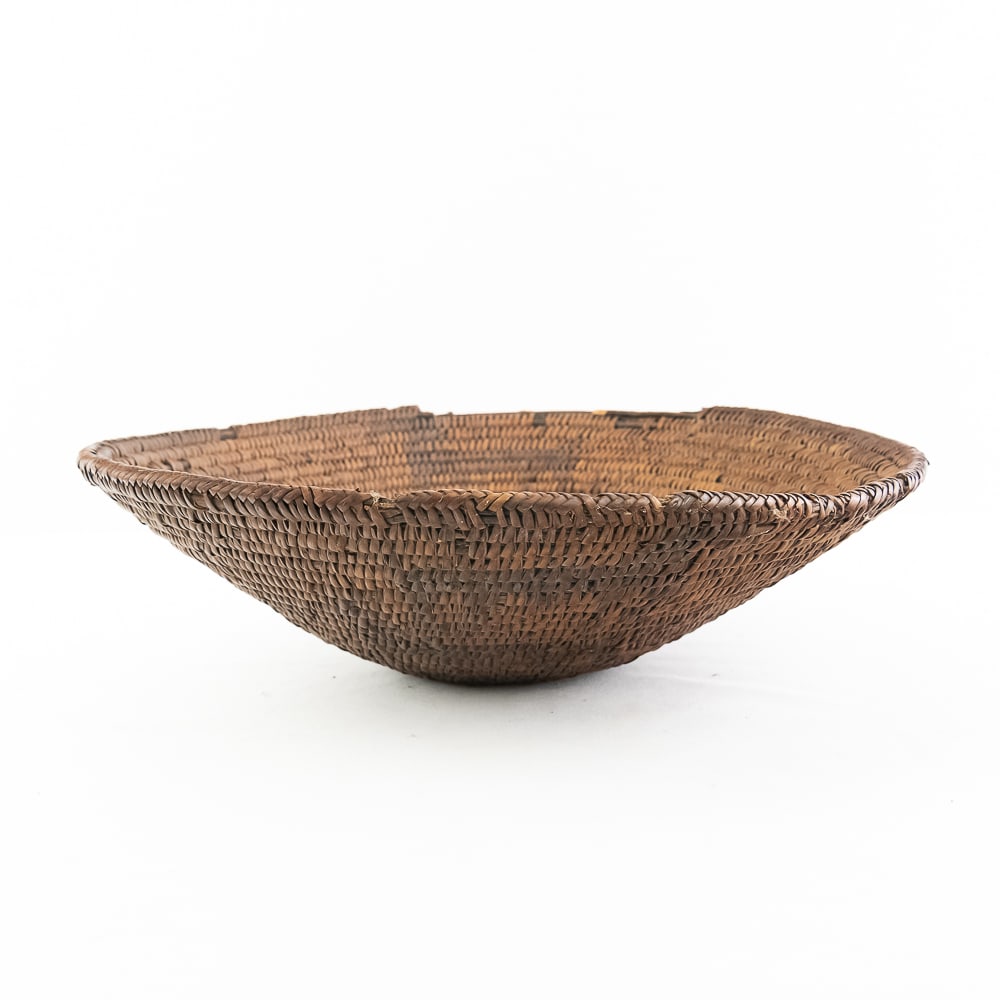 1890s Apache Basket w/Horses - 3