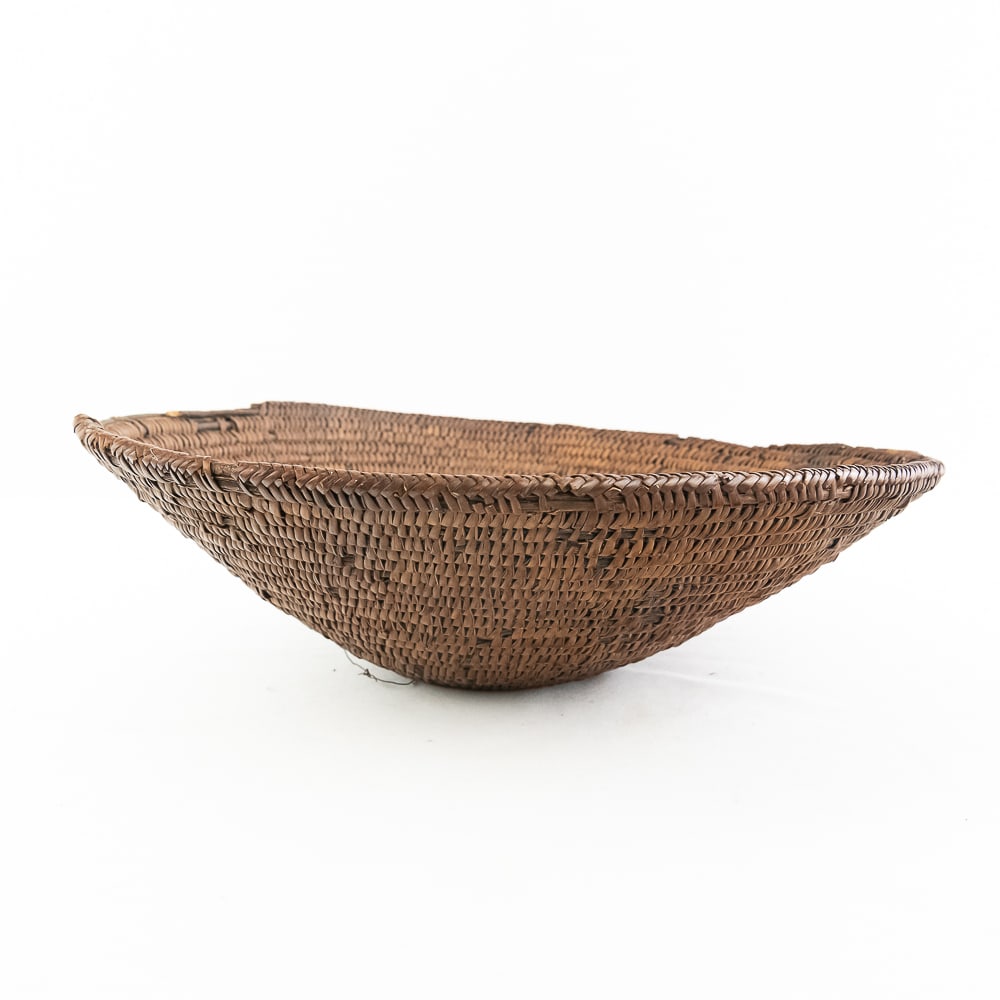 1890s Apache Basket w/Horses - 4