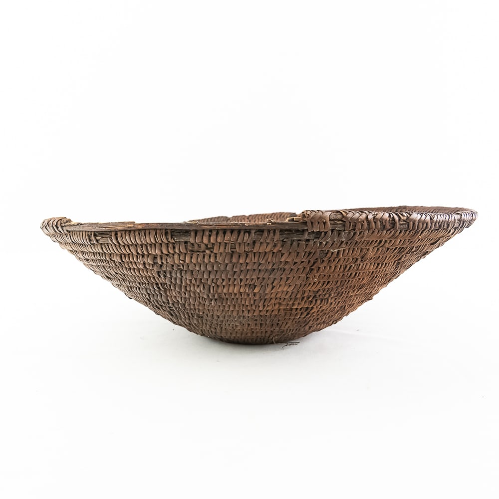 1890s Apache Basket w/Horses - 5