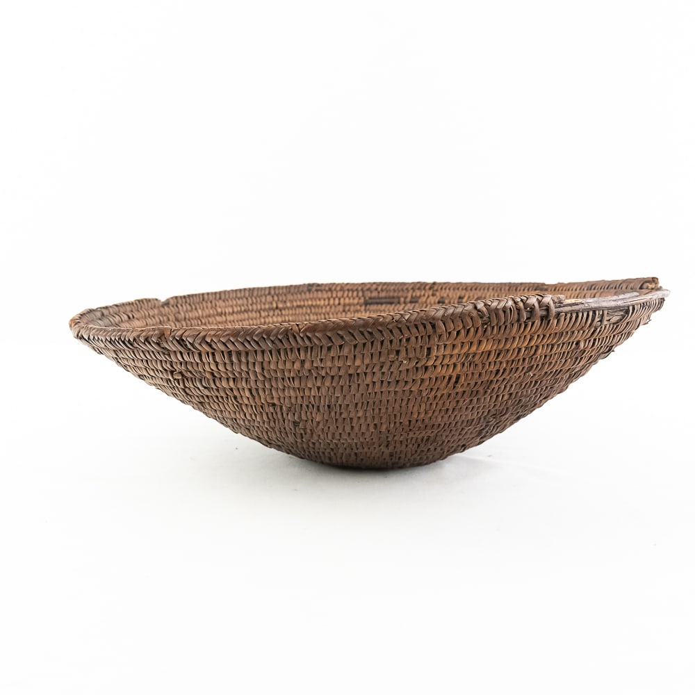 1890s Apache Basket w/Horses - 6
