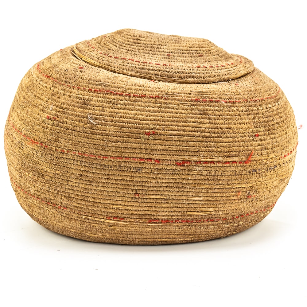 1890s Eskimo Mingqaaq Basket - 10