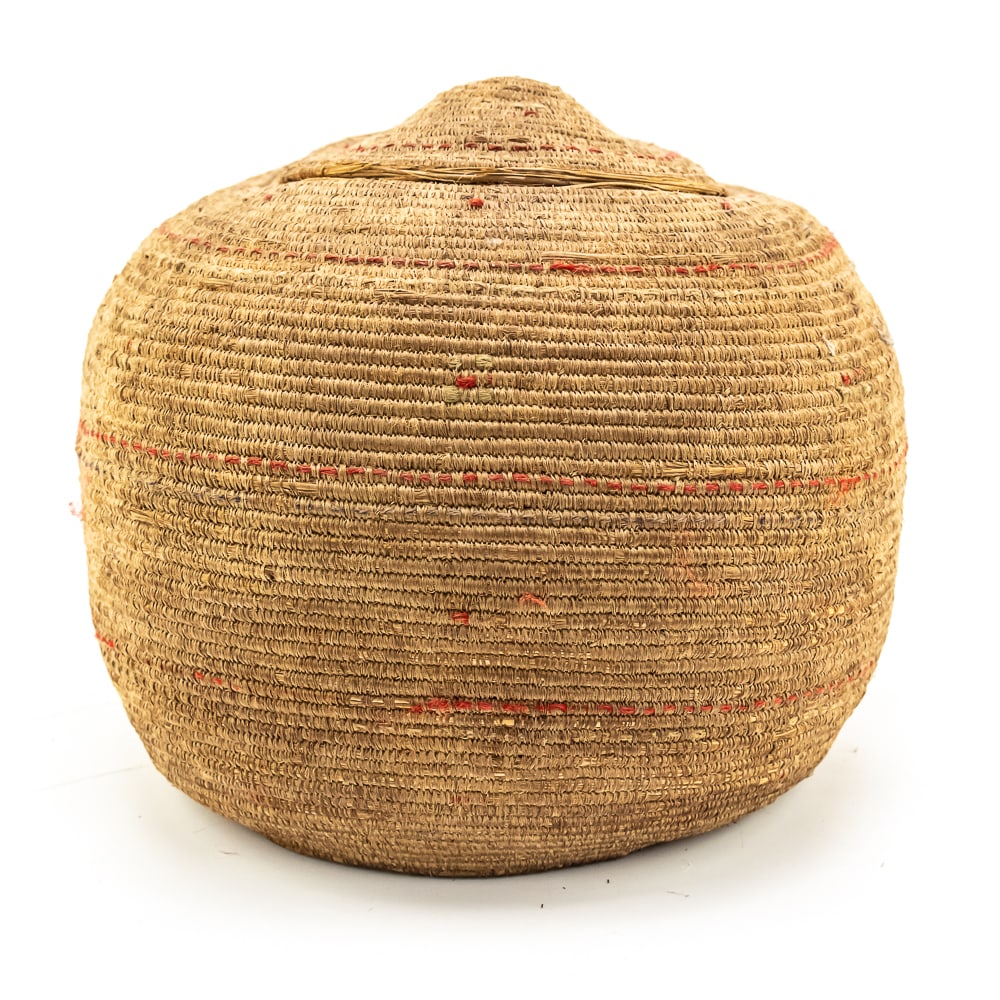 1890s Eskimo Mingqaaq Basket - 11
