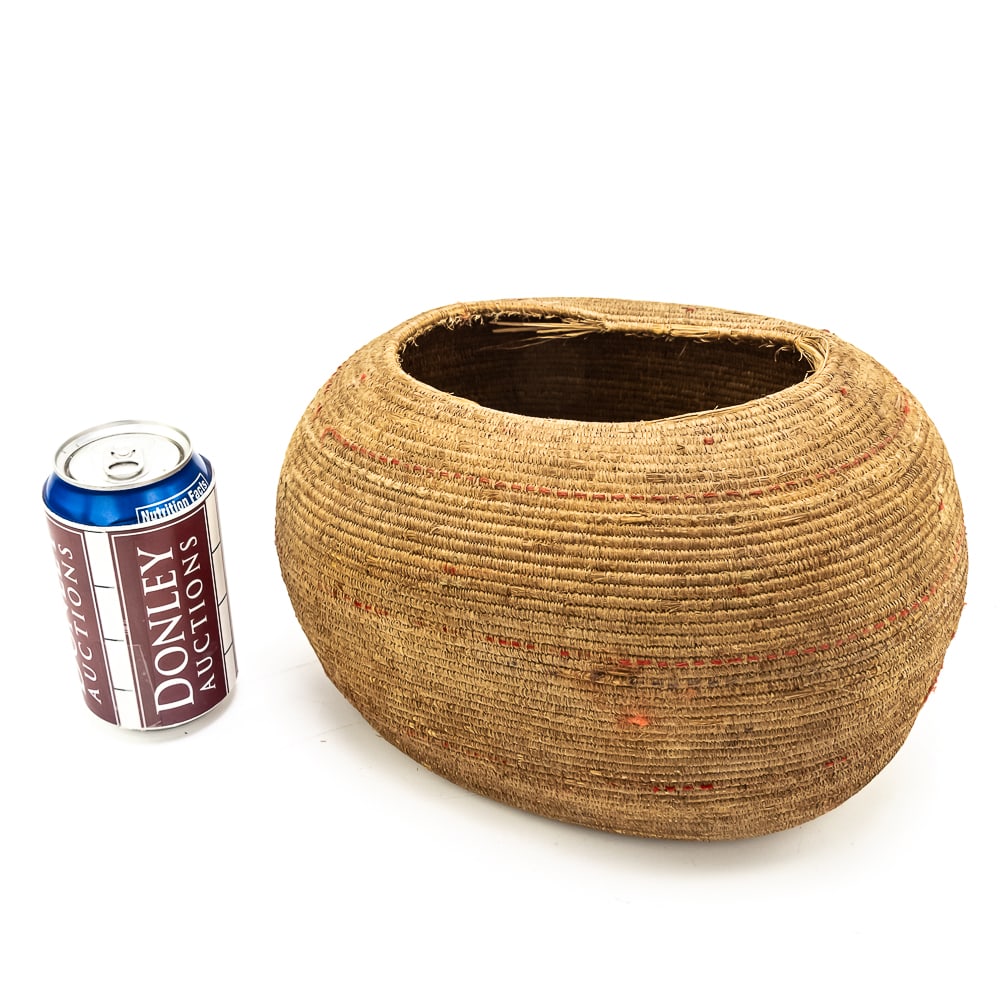 1890s Eskimo Mingqaaq Basket - 5