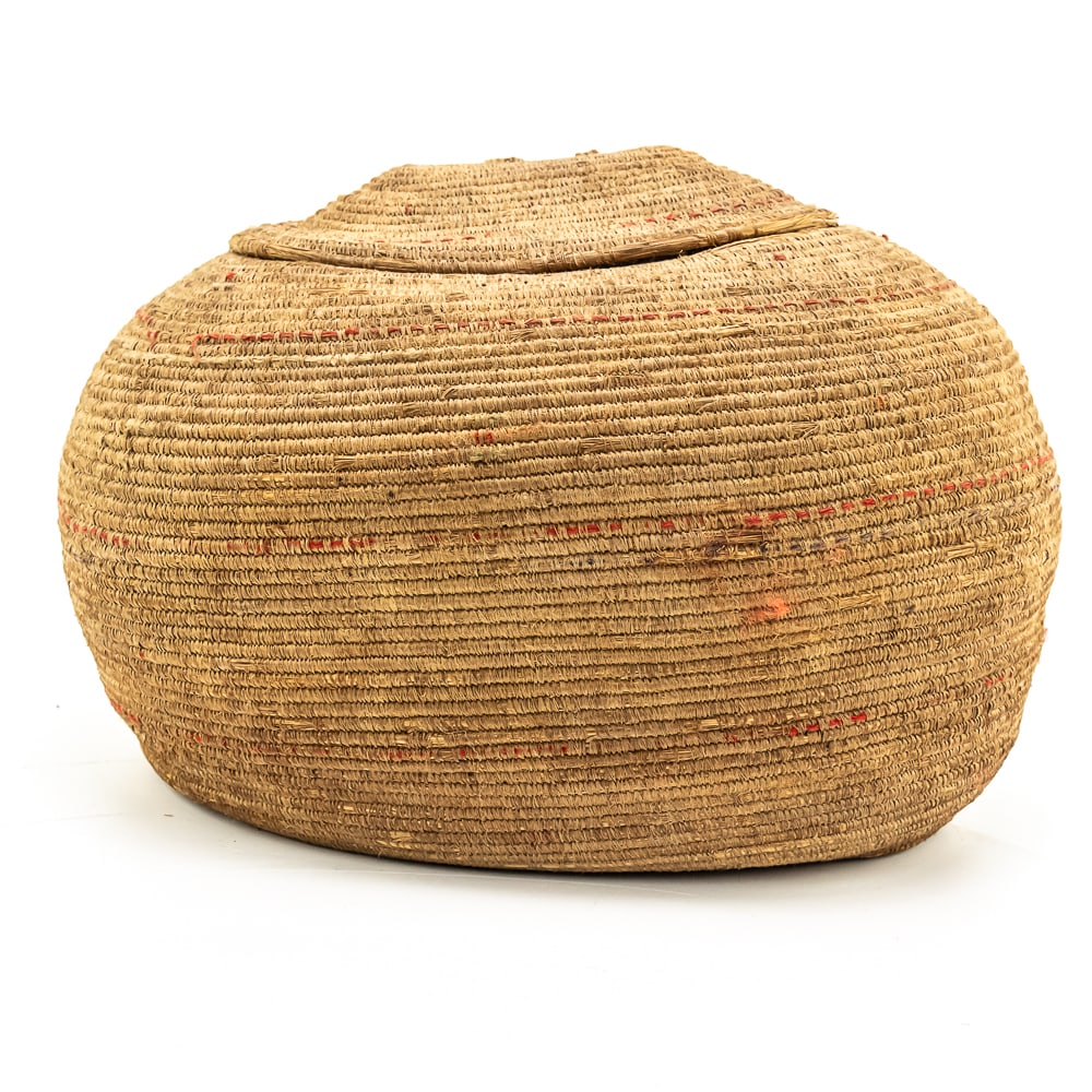 1890s Eskimo Mingqaaq Basket - 8