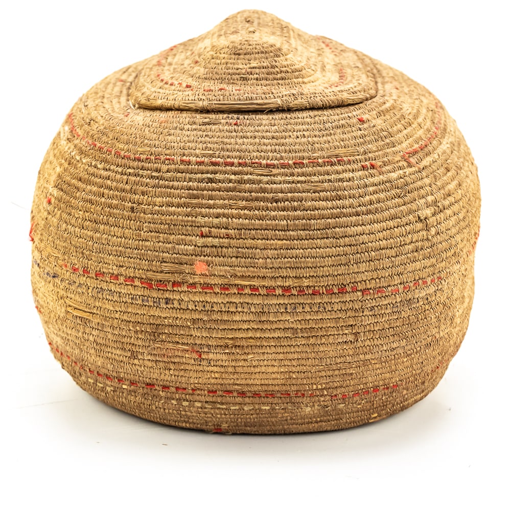 1890s Eskimo Mingqaaq Basket - 9