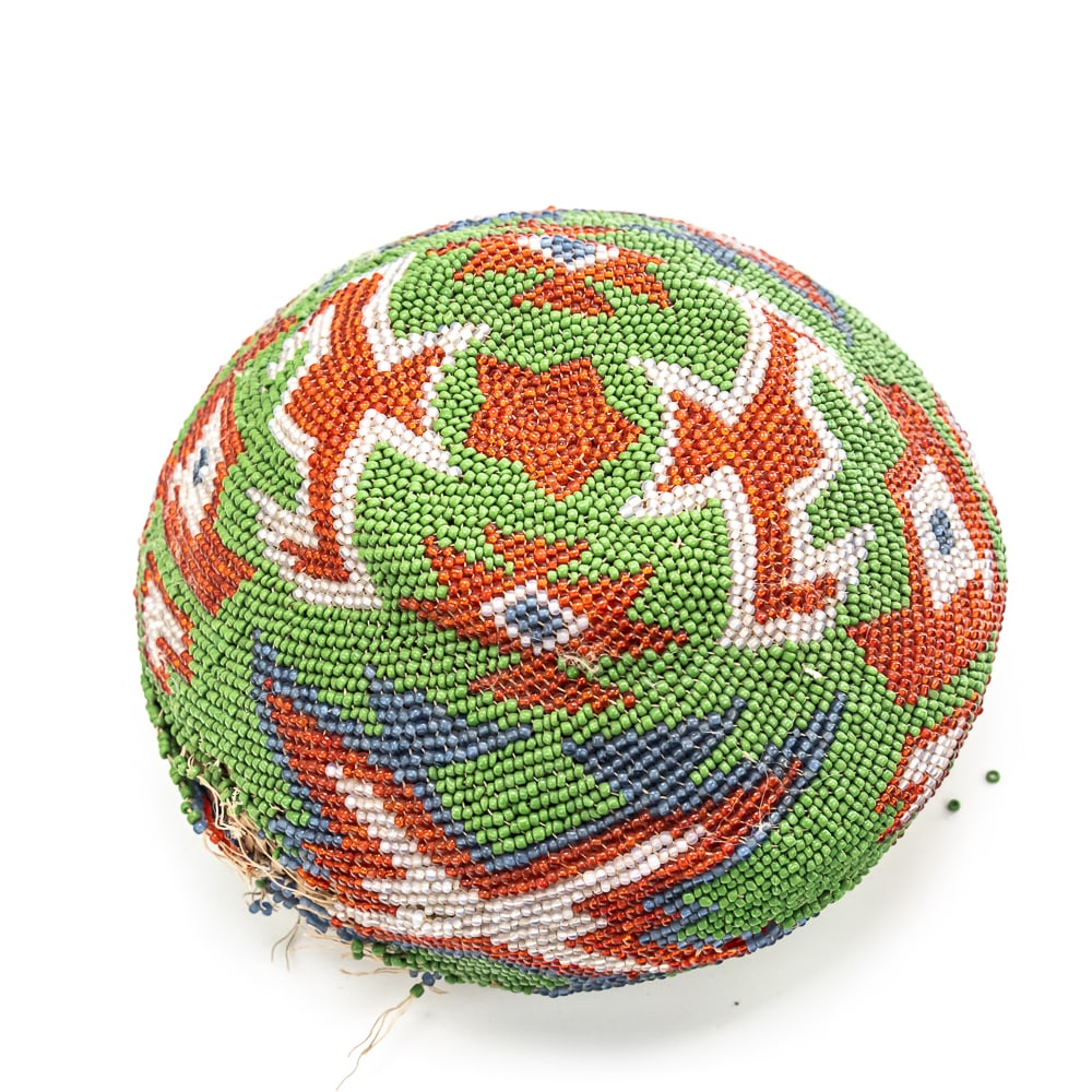 1920s Paiute Beaded Basket - 8
