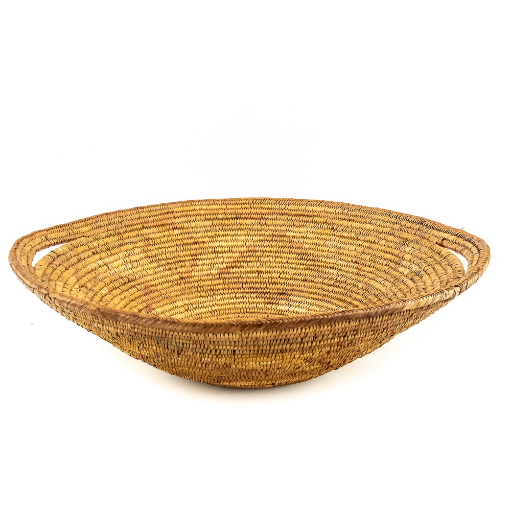 1920s Jicarilla Apache Basket Tray W/handles (1 of 10)