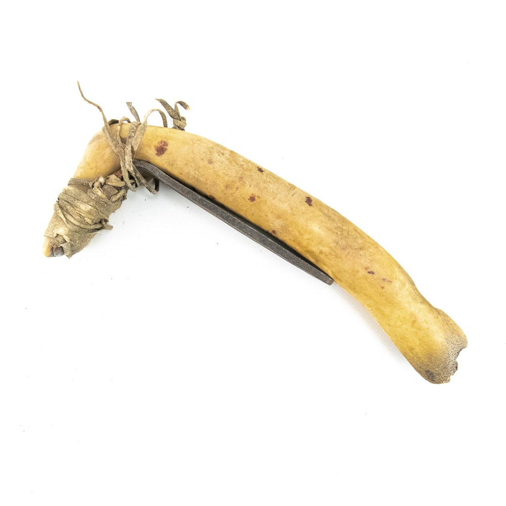 Native American Style Stone & Bone Tools (3) - 2