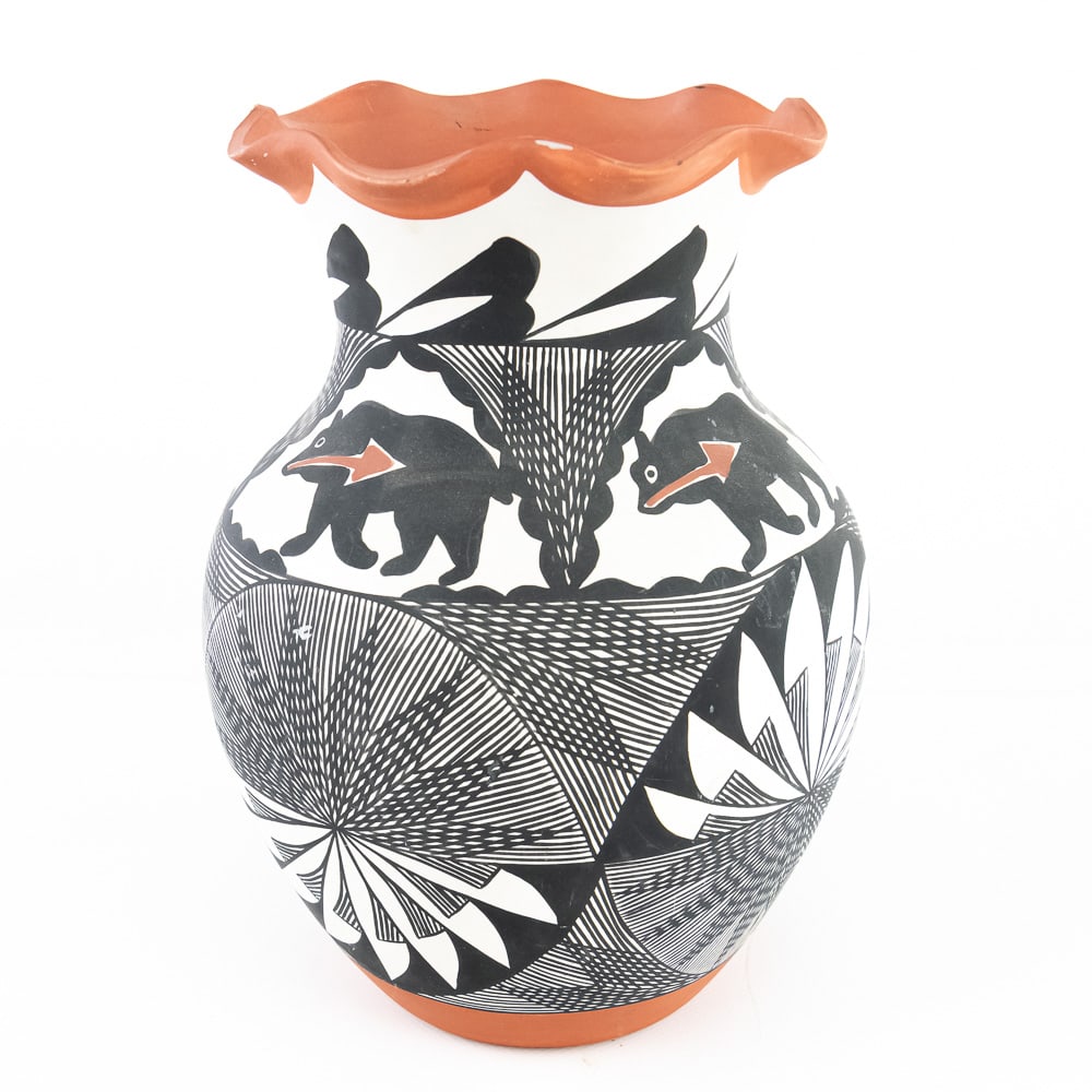 Three Contemporary Native American Pottery - 11