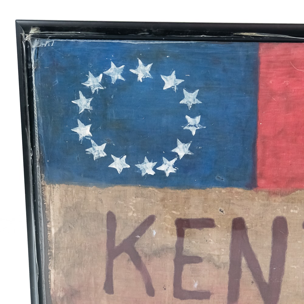 Vintage Kentucky Confederate-Style Flag - 3