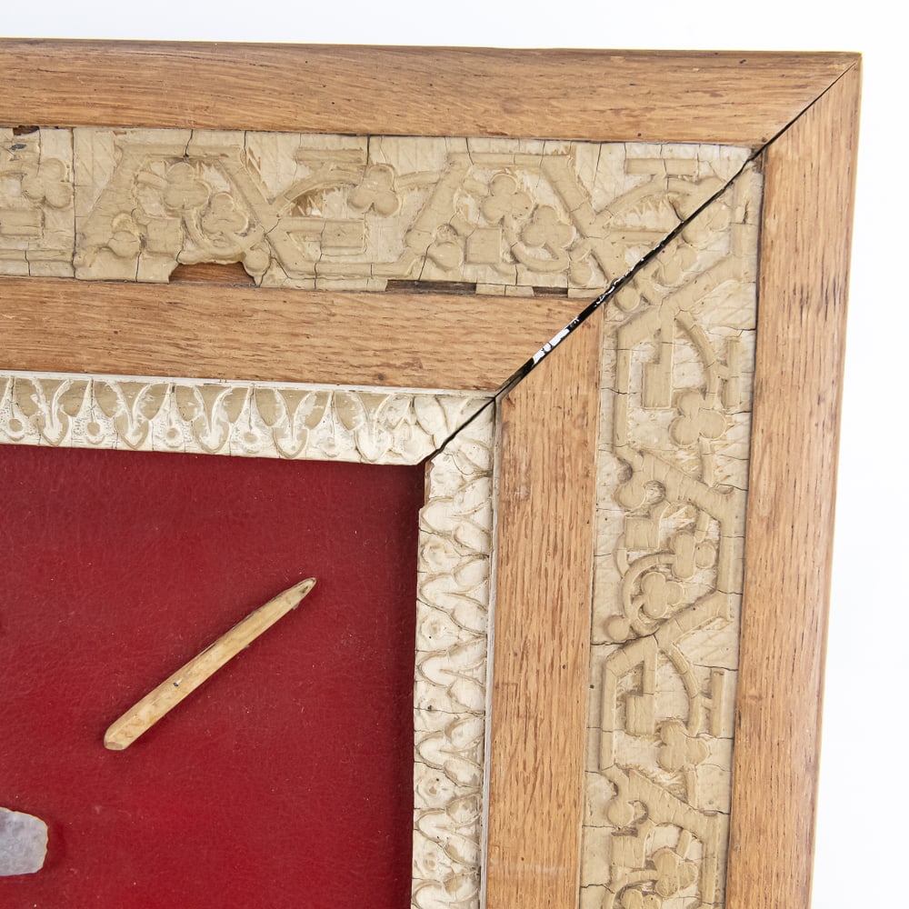 Framed Native American Artifact Display - 6
