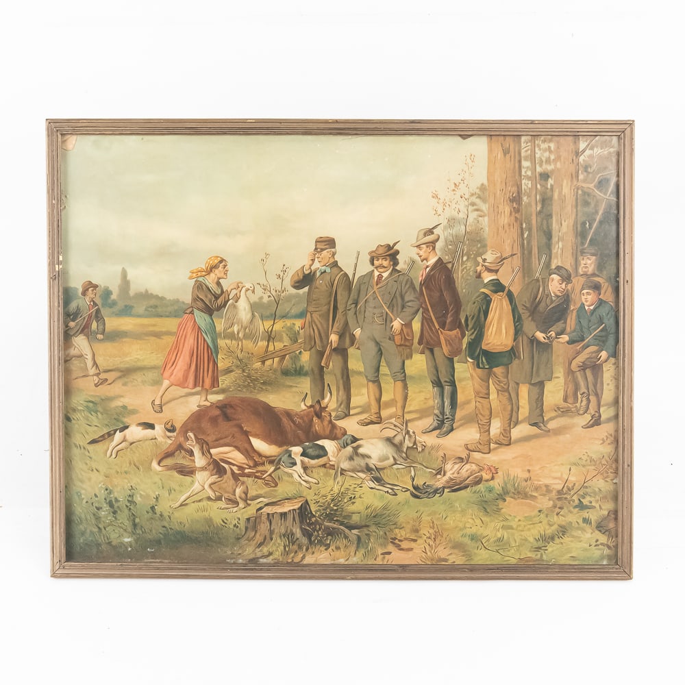 Western and Sporting Framed Art Suite - 15