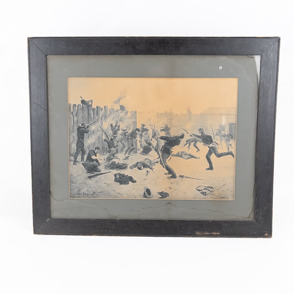 Western and Sporting Framed Art Suite - 2