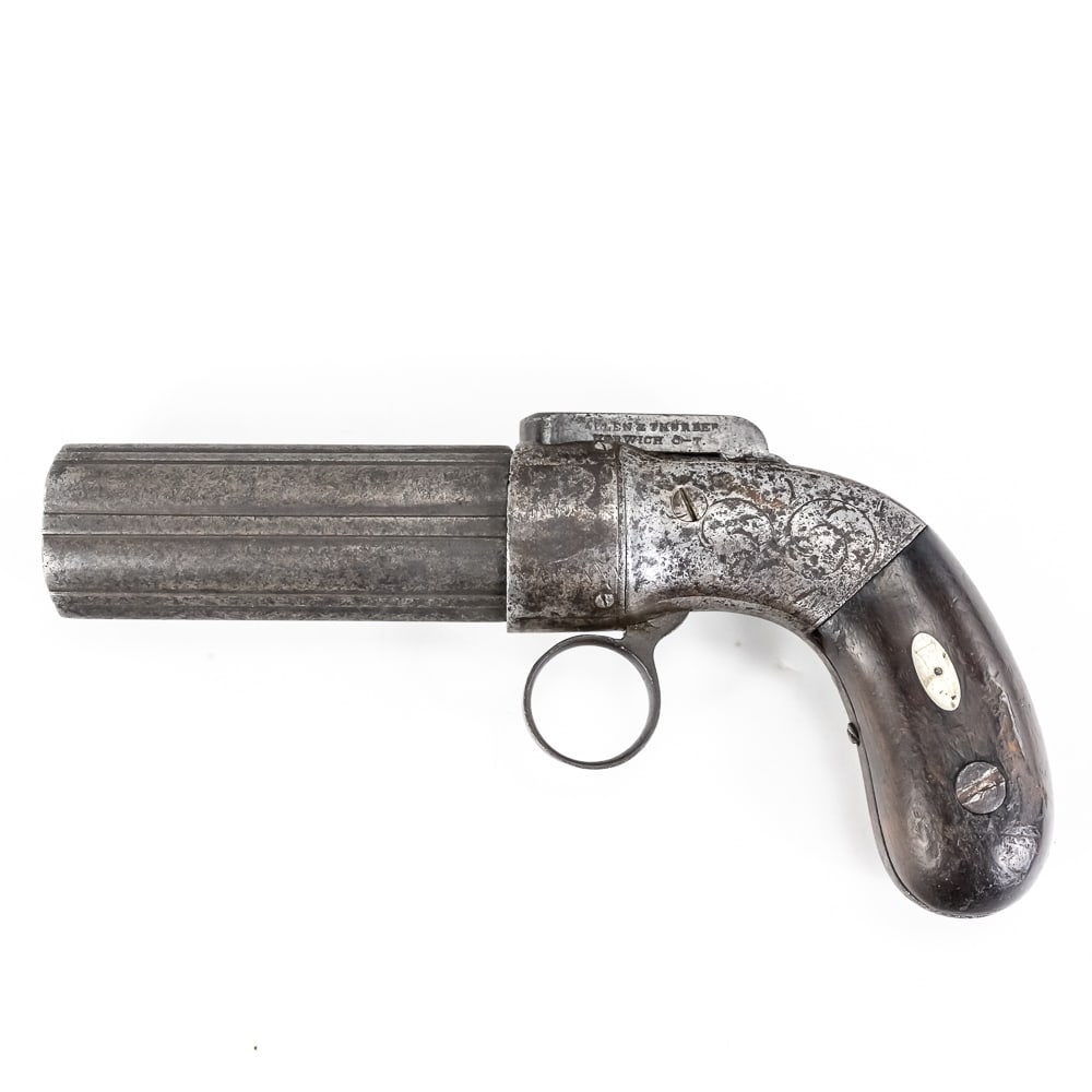 Allen & Thurber Pepperbox Percussion Pistol (A) (1 of 12)