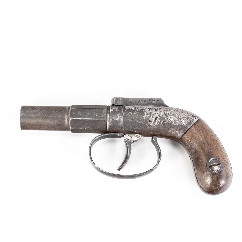 Allen & Thurber Percussion Pocket Pistol (A) (1 of 10)