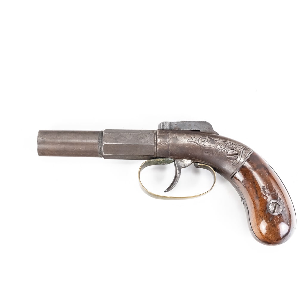 Allen & Thurber .36 Cal Bar Hammer Pistol 704 (A) (1 of 10)