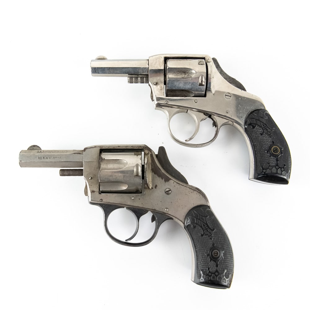 Pair of H&R Safety Hammer, D/A Revolvers (C) (1 of 16)